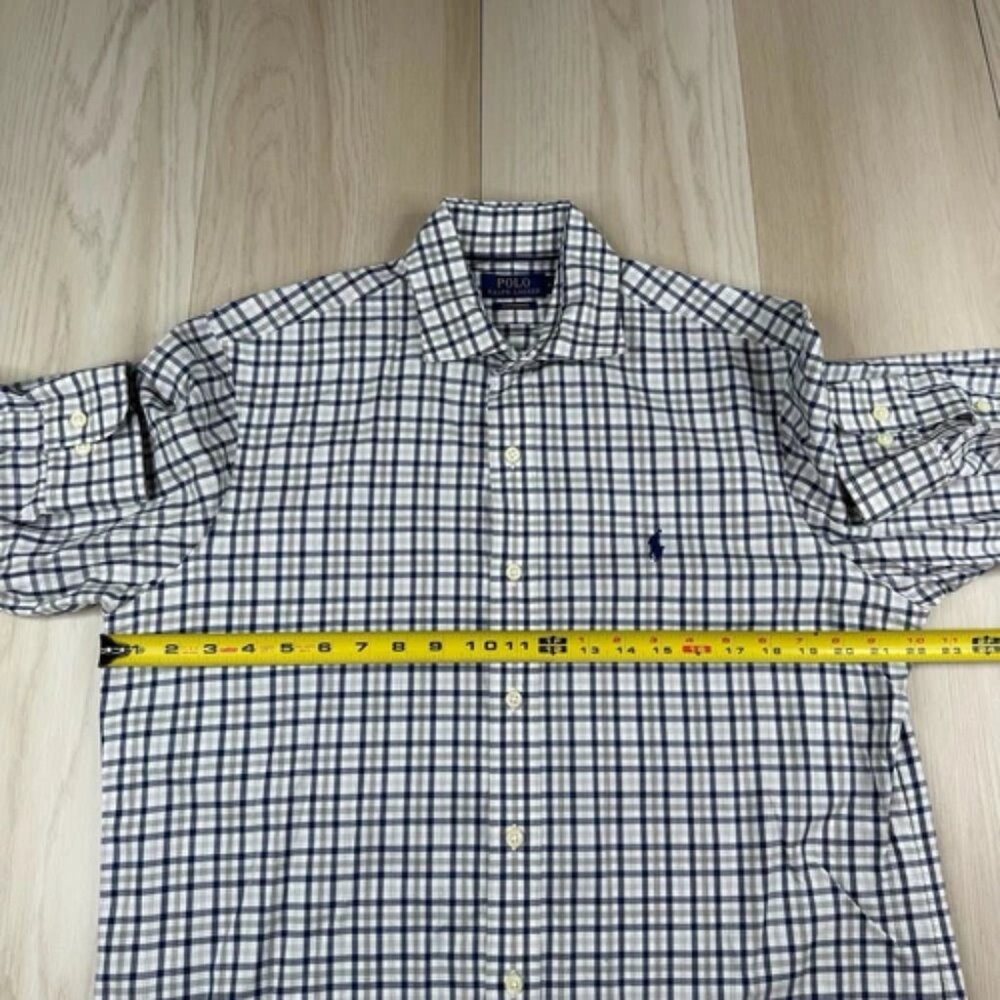 Polo Ralph Lauren Classic Fit Performance Flannel Shirts Mens M Medium Set Of 2 - Picture 15 of 16
